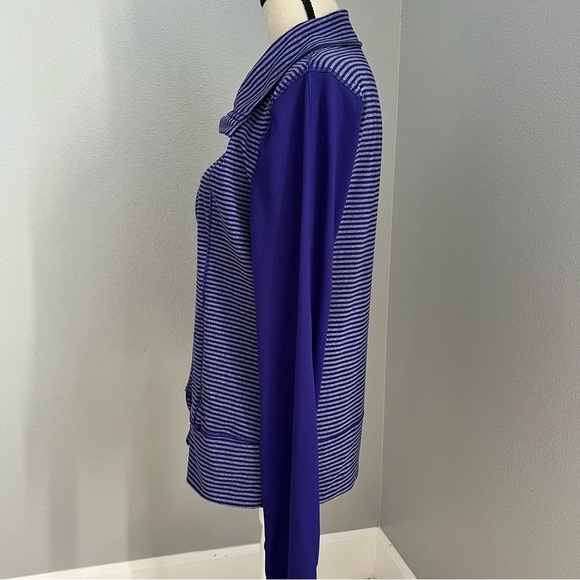 90 Degree By Reflex Purple Striped Women's Vest - Picture 4 of 11